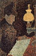 Paul Signac, The woman Reading